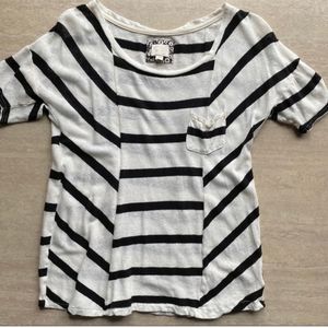 Postmark for Anthro linen blend pocket tee